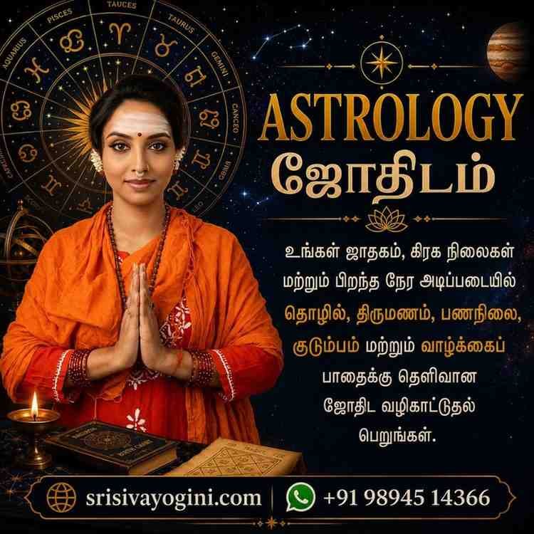 Vedic Astrology Consultation in Tamil - Horoscope Reading by Sri Sivayogini Mataji